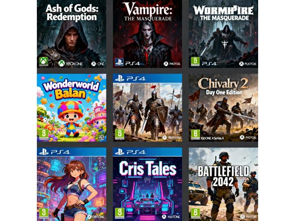 🕹️ Videogame Veiling 🎮 – Bied & Win!